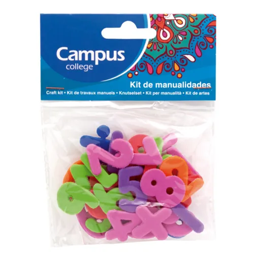 Kit de Manualidades Números EVA – Campus College