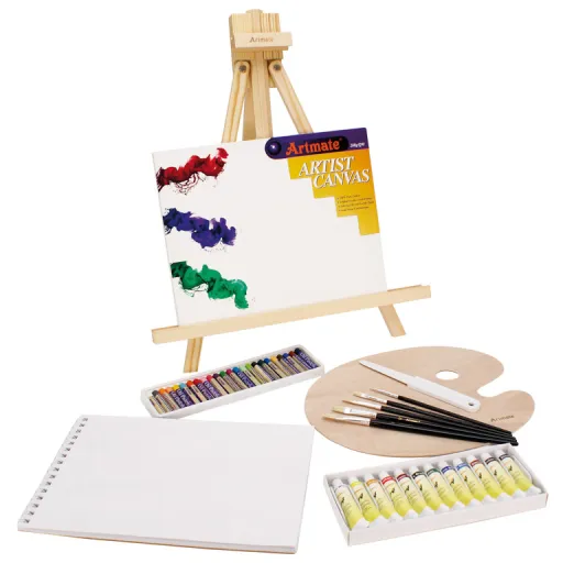 Kit Pintura MK com Cavalete – Makro Paper