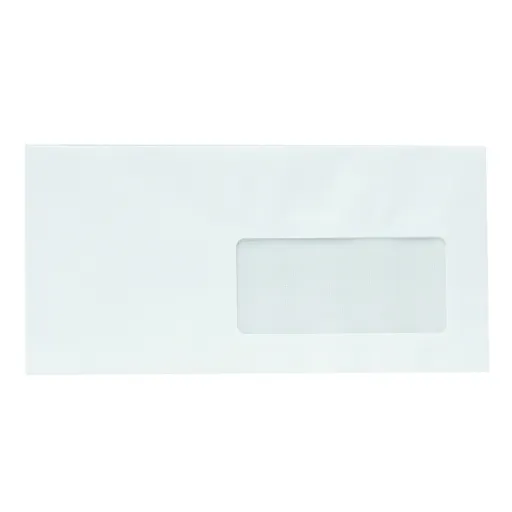 Envelopes Mk 110X220 Dl Silicone Vd. Branco 500 Un.