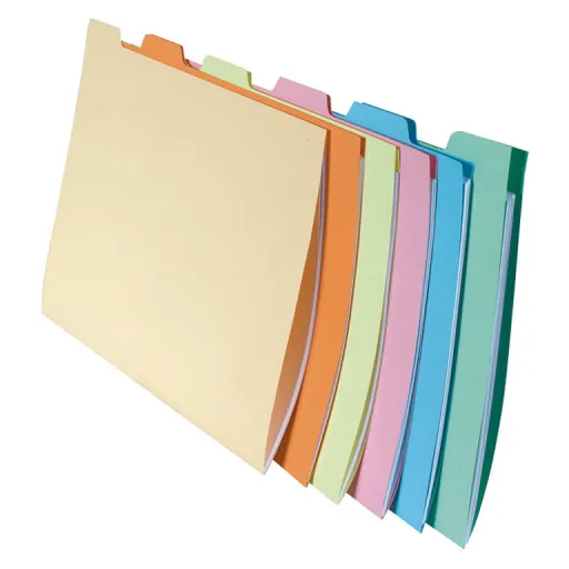 Dossier Cartolina Exacompta A4 240G Sortido 6 Unid