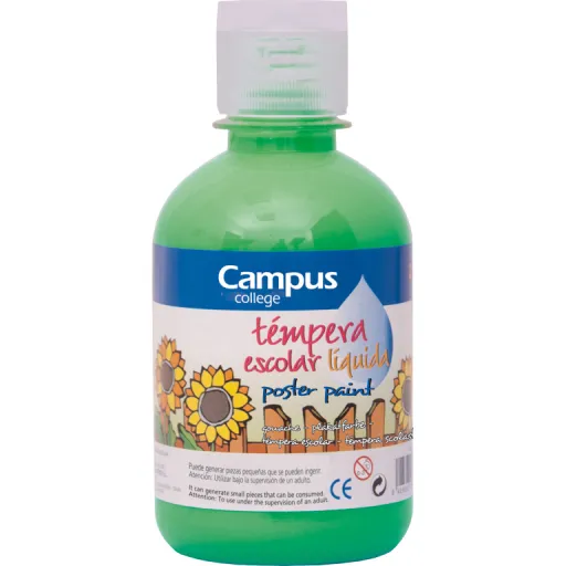 Tinta para Dedos 250GR Verde - Campus