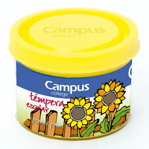 Tinta para Dedos Líquida Campus 40ML Amarelo - Campus 