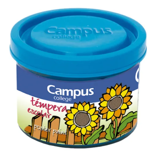 Tinta para Dedos Líquida Campus 40ML Azul Cyan - Campus 