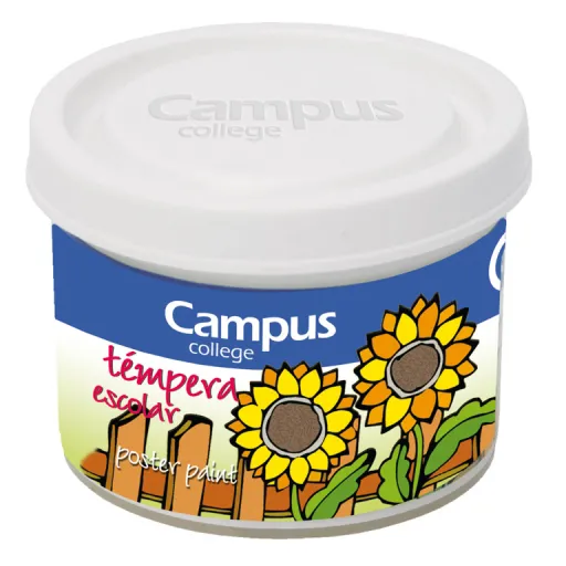 Tinta para Dedos Líquida Campus 40ML Branco - Campus 