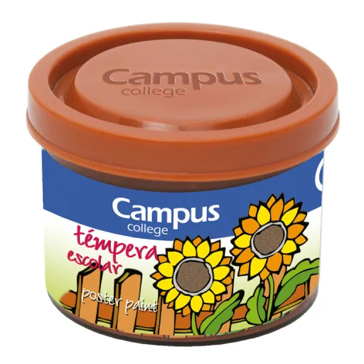 Tinta para Dedos Líquida Campus 40ML Castanho - Campus 