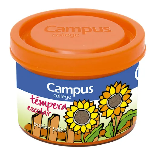 Tinta para Dedos Líquida Campus 40ML Laranja - Campus 