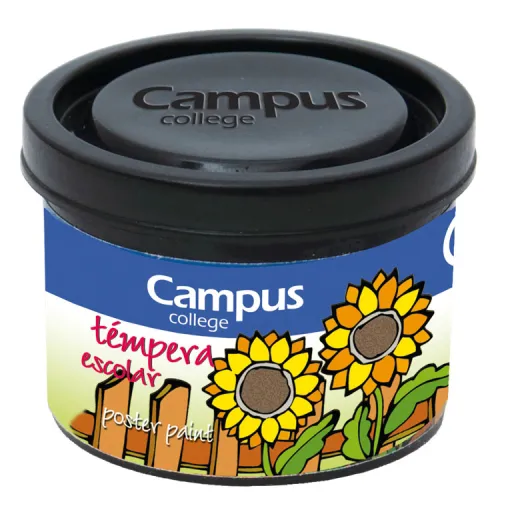 Tinta para Dedos Líquida Campus 40ML Preto - Campus 