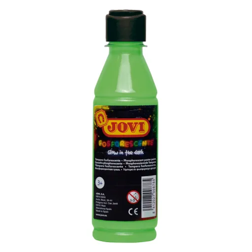 Tinta para Dedos Líquida Jovi 250ML Fluorescente Verde - Jovi