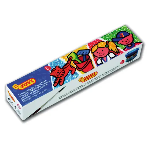 Tinta para Dedos Cores Sortidas 40CC 5 Unid. – Jovi