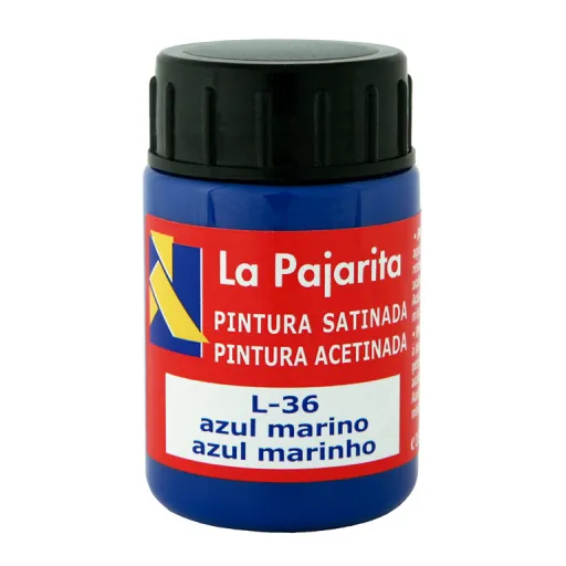 Tinta Plástica e Vinílica Azul Mar 35ML 6 Unid. – La Pajarita