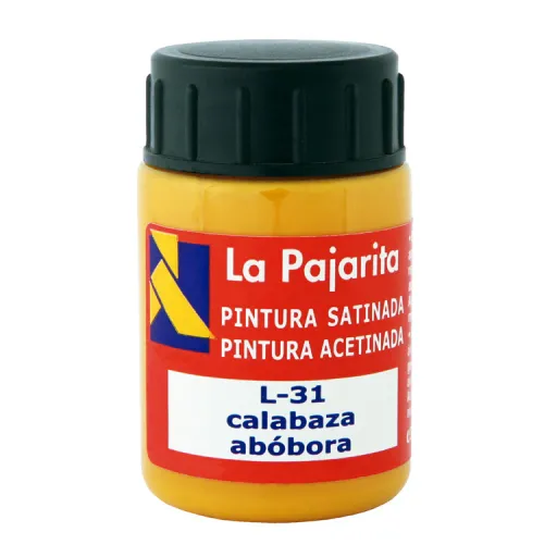 Tinta Plástica e Vinílica Abóbora 35ML 6 Unid. – La Pajarita