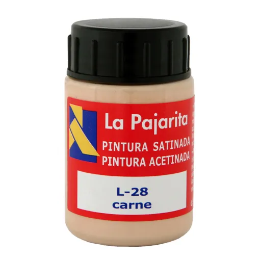 Tinta Plástica e Vinílica Cor de Carne 35ML 6 Unid. – La Pajarita