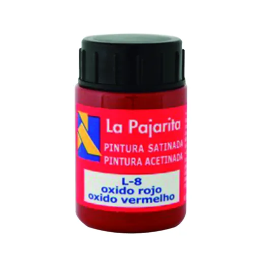 Tinta Plástica e Vinílica Vermelho Óxido 35ML 6 Unid. – La Pajarita