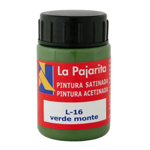 Tinta Plástica e Vinílica Líquida La Pajarita 35ML Verde Monte 6 Un - La Pajarita