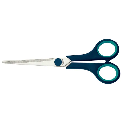 Tesouras Plus Luxe Inox 7" (180 mm) Azul