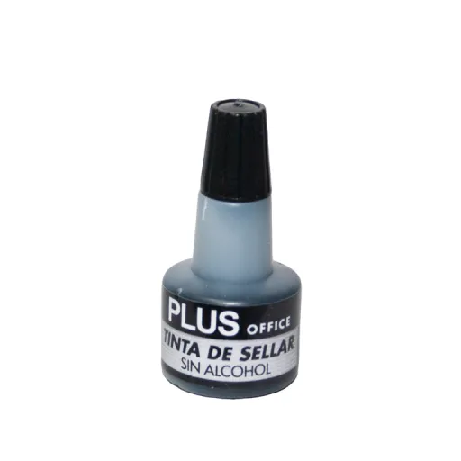 Tinta para Almofadas de Carimbo Plus 30 Ml Preto