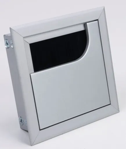 Passa Fios Alumínio 80x80mm