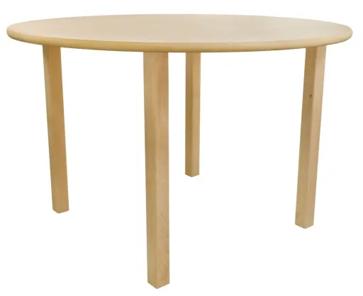Mesa Multiusos Redonda ø 1200mm Madeira - Ms