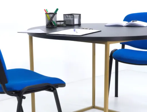 Mesa de Reunião Ø1200mm Fine R - RIVA Pecunia