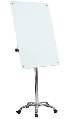 Quadro de Vidro Tripé 75x100cm Flip Chart com Rodas Porto Archyi – Bi Office
