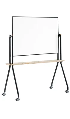 Quadro Magnético com Cavalete Dupla Face 90x120 cm - Bi Office