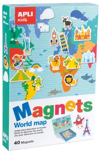 Jogo Magnético Mapamundo – Apli