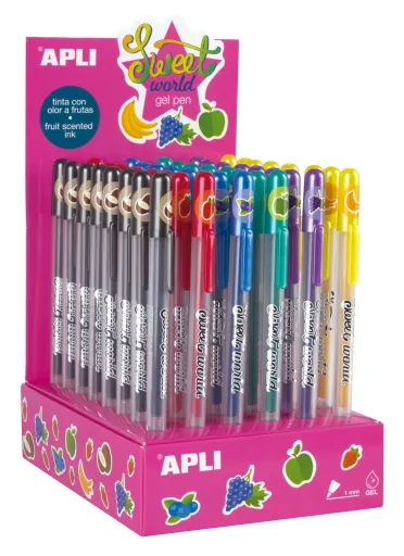 Canetas de Gel Sweet World – Apli