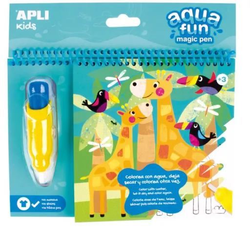 Livro de Colorir com Água – Aqua Fun – Apli