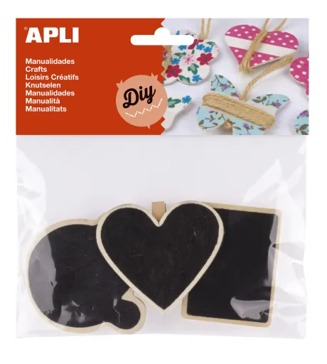 Kit Manualidades – Braçadeiras de Madeira em Ardósia – 3 Un. – Apli