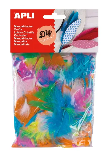 Kit Manualidades – Penas Decorativas para Canetas – Apli
