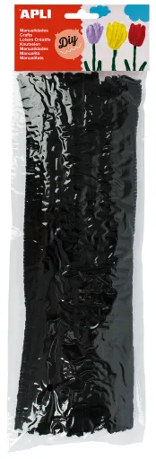 Arames de Chenille Pretos – 50 Unidades – Apli