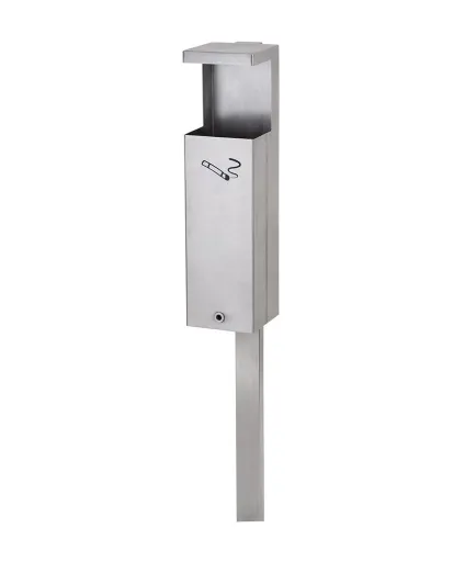 Cinzeiro 987X157x130mm Inox Escovado