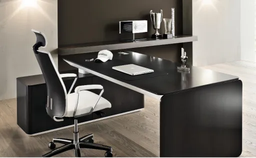 Secretária Executive Pro 2200x1000mm c/ Armário 1585x577mm - Erange