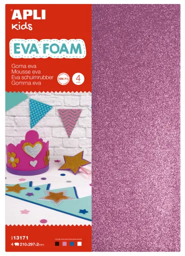 Folha Eva Purpurinas - Apli