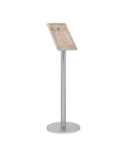 Expositor de Informação em Aço com Pintura Epoxy 1070X340mm