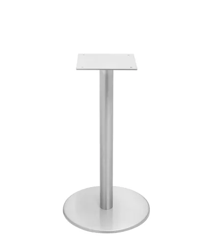 Estrutura de Mesa com Base Quadrada 720 mm , Quadr.400 em Inox