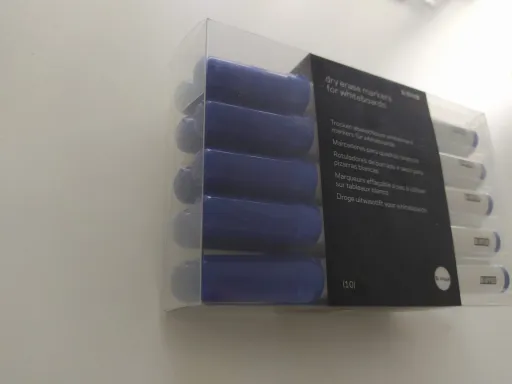 Marcadores para Quadro Branco Blister 10 Unidades Azul - Bi-Office