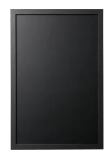 Bi-Office Quadro Preto de Borda Preta 40x60 cm