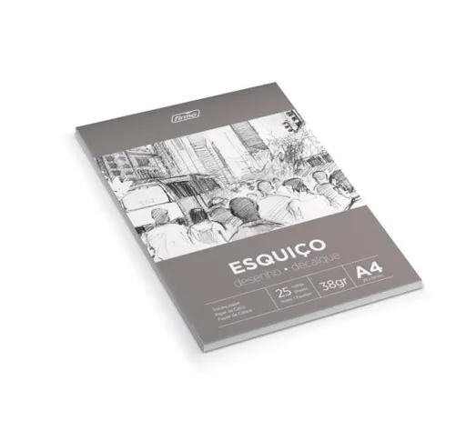 Bloco de Esquiço A4 80 Fls 38g – Firmo