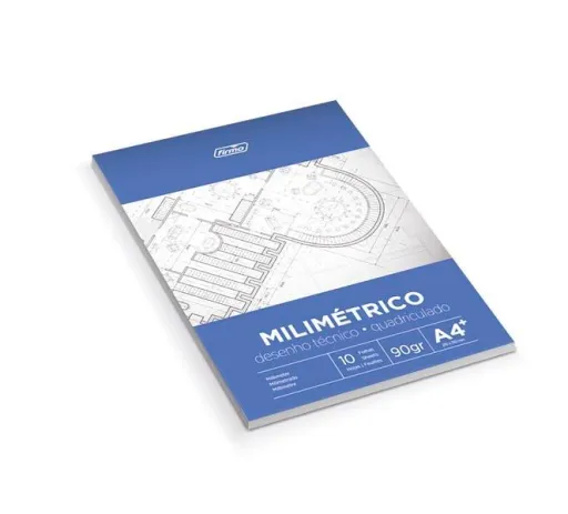 Bloco Milimétrico A3+ 50 Fls 90g – Firmo