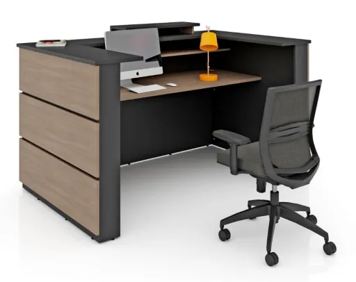 Balcão de Receção 1200x2000x1100 mm - Linea