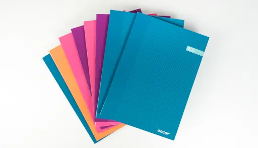 Caderno Agrafado A4 Pautado 60Fls 60GR Sortido Moda Classic Stripes – Ancor