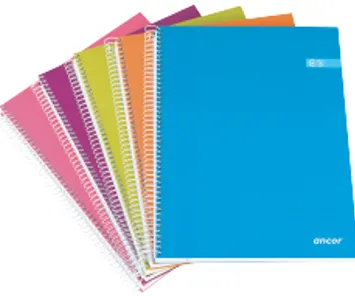 Caderno Capa Dura A4 Pautado 120Fls 70GR Sortido Moda Classic Stripes – Ancor