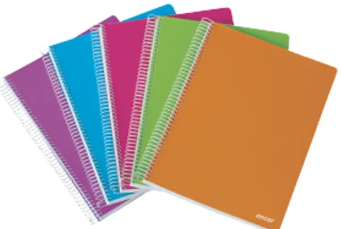 Caderno Capa Polipropileno A4 Quadriculado 120Fls 70GR Sortido Moda Classic Stripes – Ancor