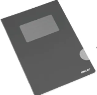 Caderno Agrafado Capa Polipropileno A5 Quadriculado 48Fls 90GR Preto Classic Stripes – Ancor