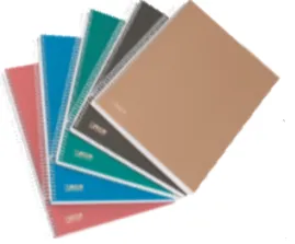 Caderno Capa Dura Pautado 120Fls 70GR Sortido Kraft Colours – Ancor
