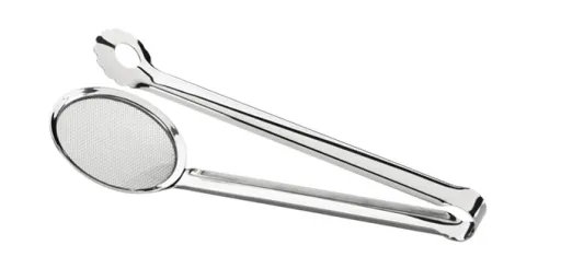 Pinça para Fritos Grandchef Tescoma 10 cm – Aço Inox Profissional