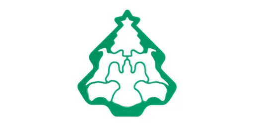 Corta-Massas Múltiplo de Natal Delícia Tescoma – Formas Festivas Criativas