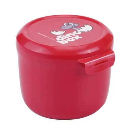 Caixa Saudável para Fruta Dino Tescoma Vermelho 500 ml – Infantil e Prática