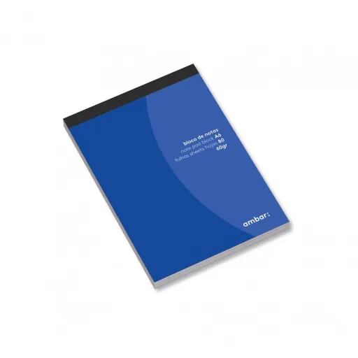 Bloco de Notas Liso A6 80 Fls 60g – Ambar